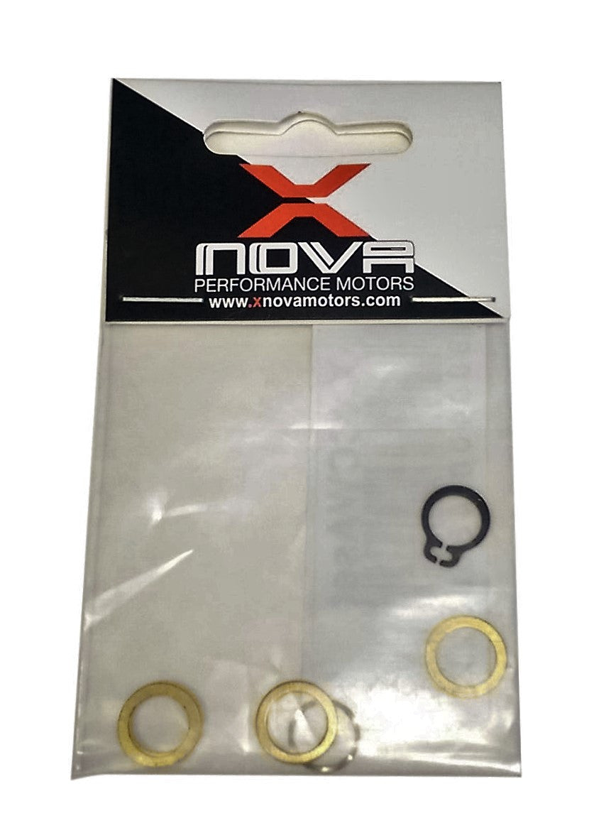 Xnova C-clip , Washer and Spring washer set