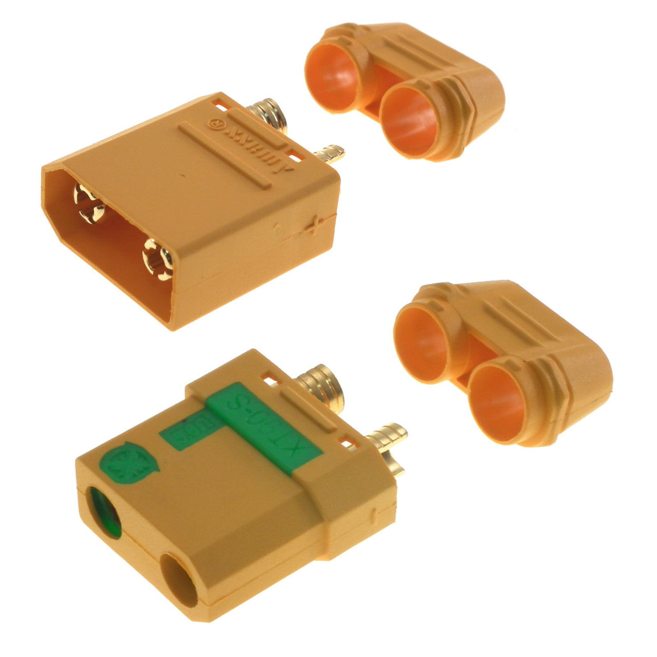 XT90-S Anti-Spark Connector 1 Pair - 1 male, 1 female (Cinelifters, Heli, Plane - High Current/Draw applications)