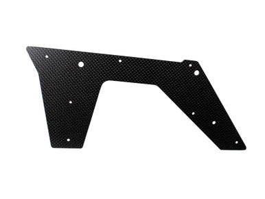 CARBON FIBER LOWER MAIN FRAME - RAW 580