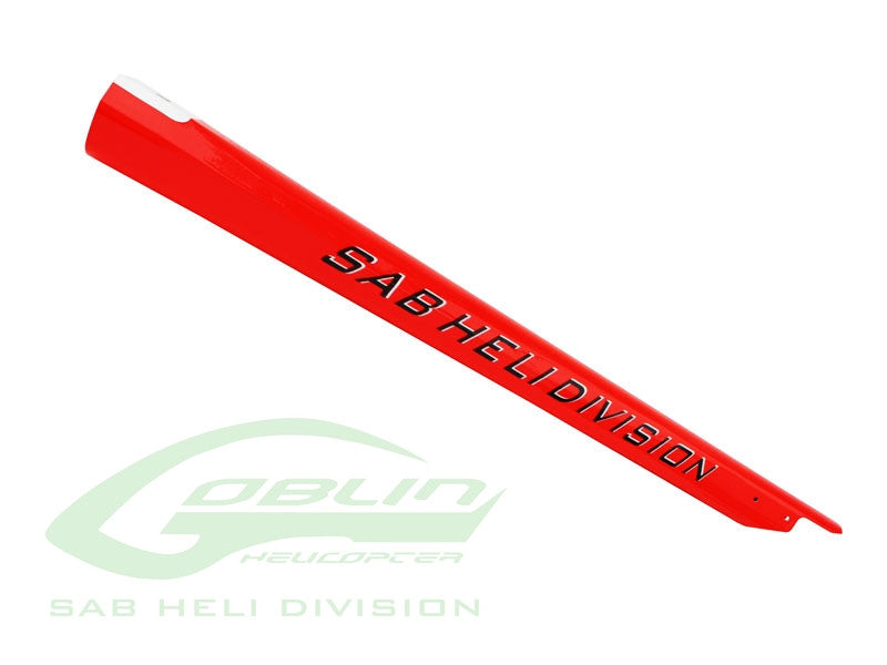 Carbon Fiber Tail Boom Goblin 420 - Red