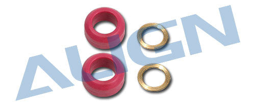 Damper Rubber/Red 60° Trex 550
