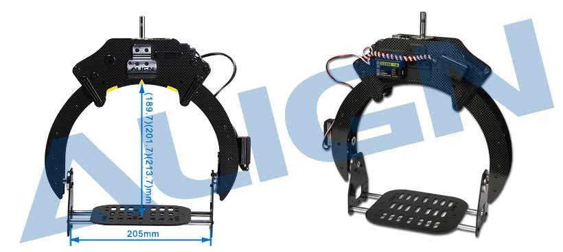 G800 Aerial Helicopter Gimbal System Super Combo