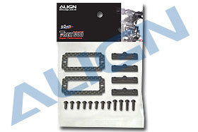 600N Carbon Fiber 18G Servo Adapter Plate HN6070