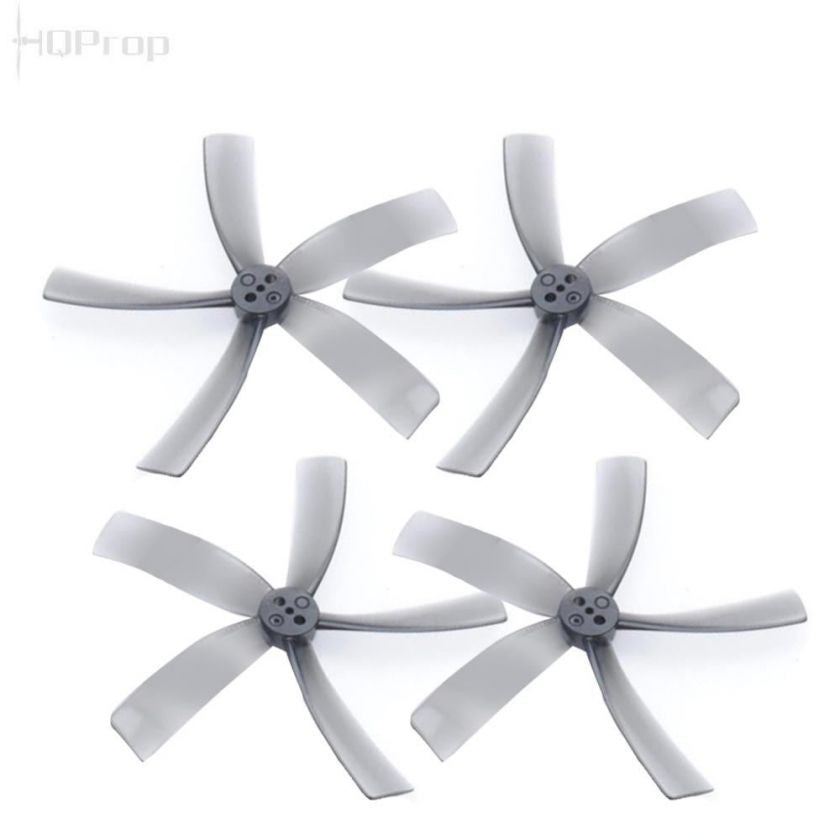 HQProp Duct-T75MMX5 for Cinewhoop Grey (2CW+2CCW)-Poly Carbonate