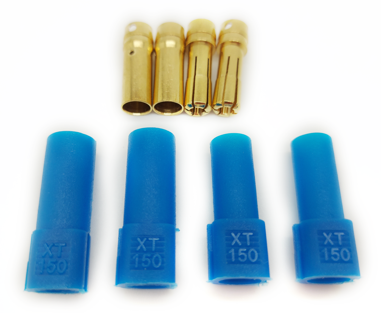 Heavy duty XT-150 connectors (2 pairs, blue)