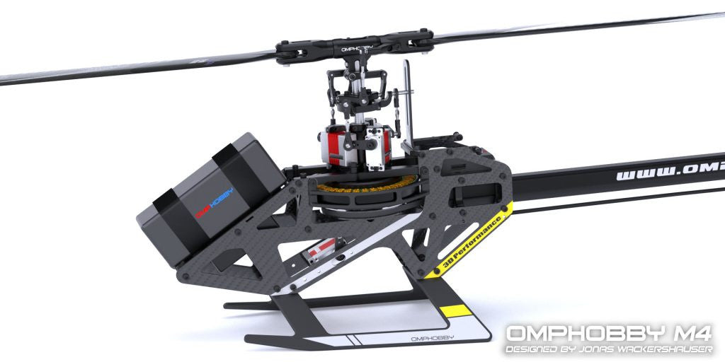 OMP Hobby M4 Helicopter Orange Kit