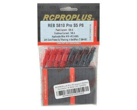 Supra X Pro S5 Battery Connectors 4Set 10-12AWG REB5810PROS5P8