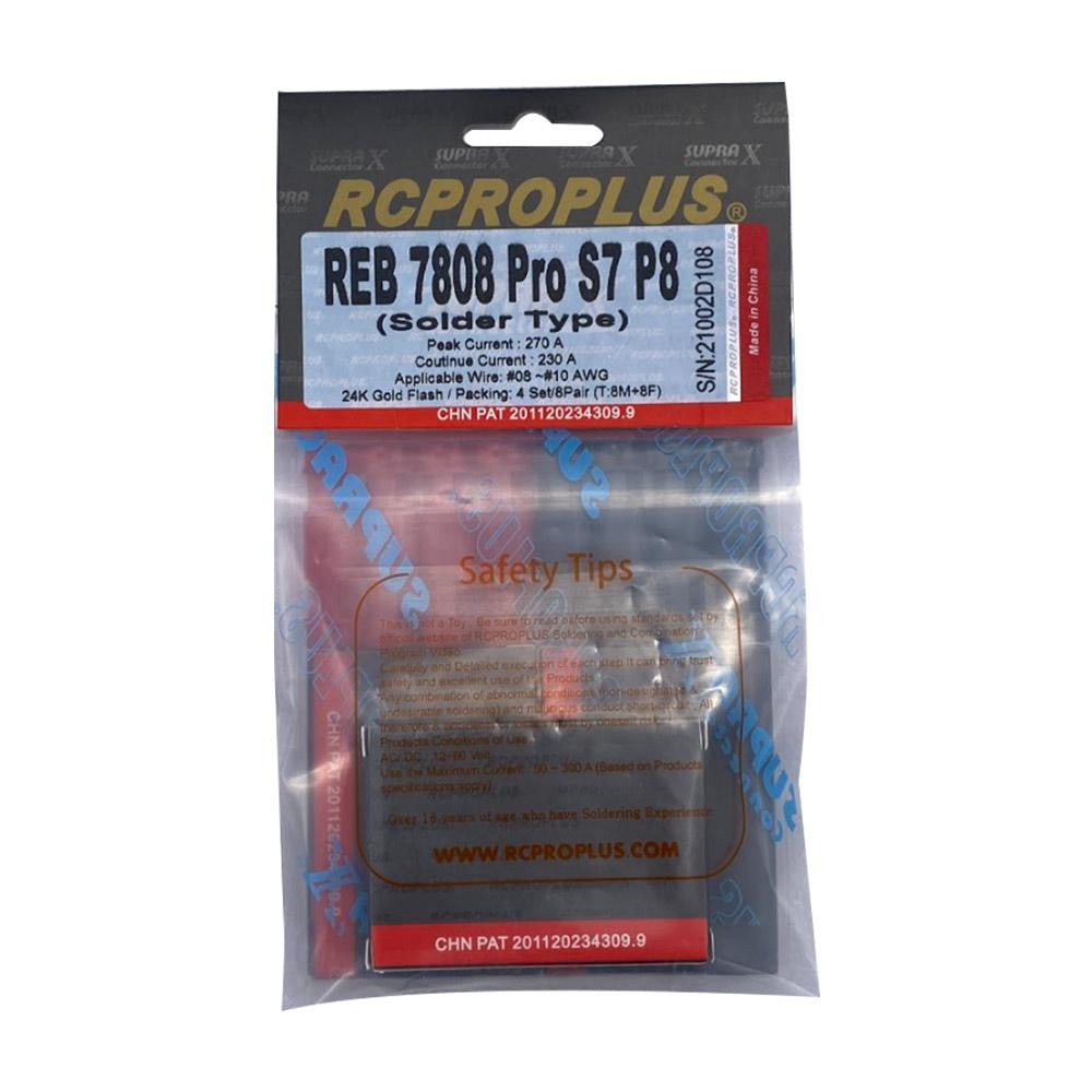 Supra X Pro S7 Battery Connectors 4Set 8-10AWG REB7808PROS7P8