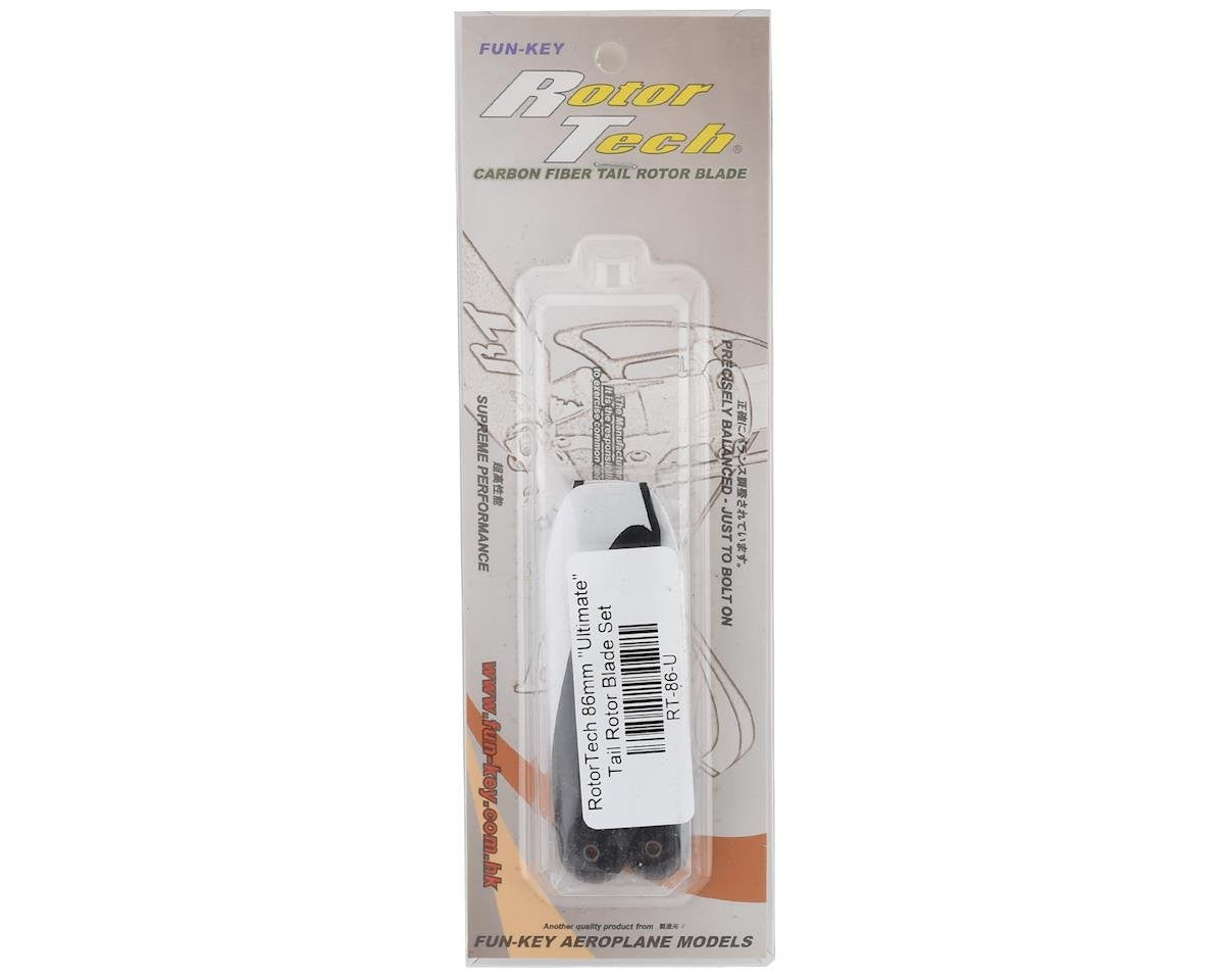 RotorTech 86mm "Ultimate" Tail Rotor Blade Set