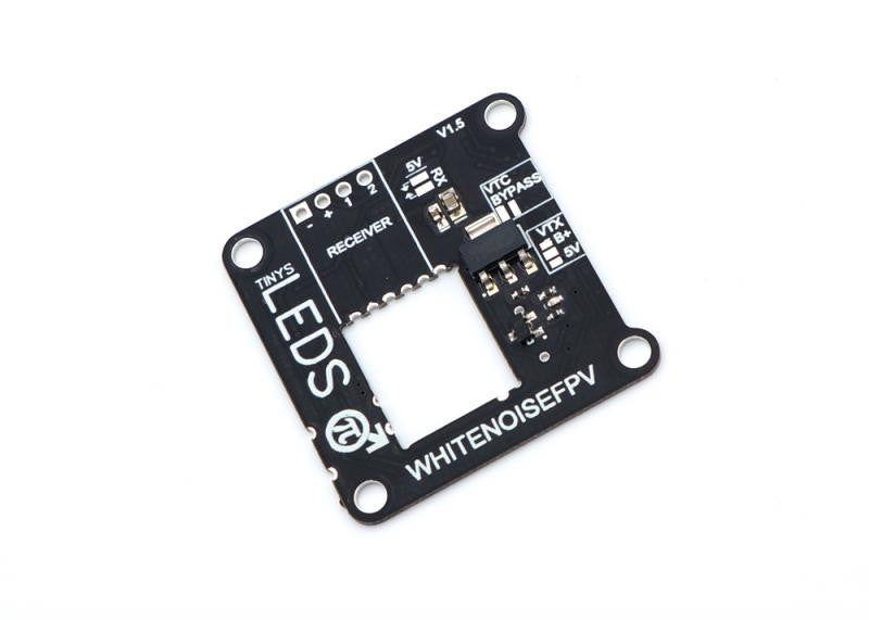 TINY LEDS WHITENOISEFPV TBS UNIFY MOUNTING BOARD W/ REALPIT