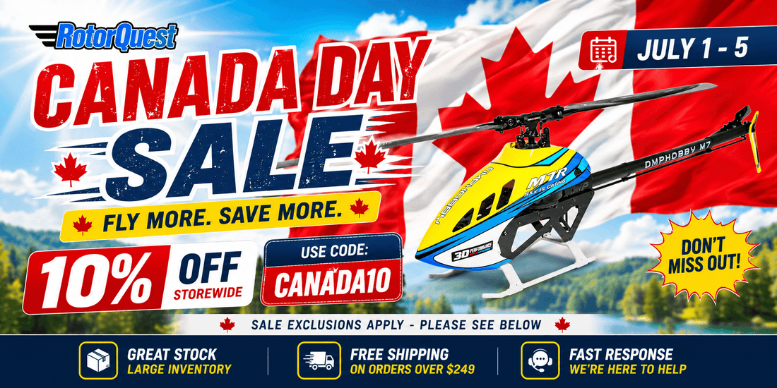 Rotorquest Canada Day Sale: Save 10% Storewide + Bonus Deals