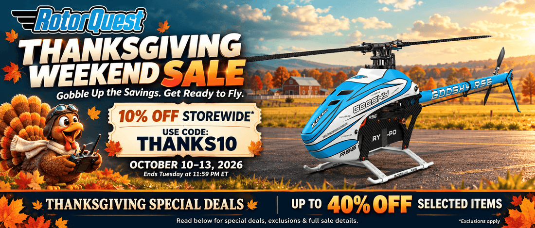 RotorQuest Thanksgiving Sale — October 10–13