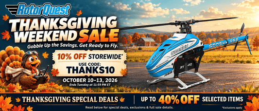 RotorQuest Thanksgiving Sale — October 10–13