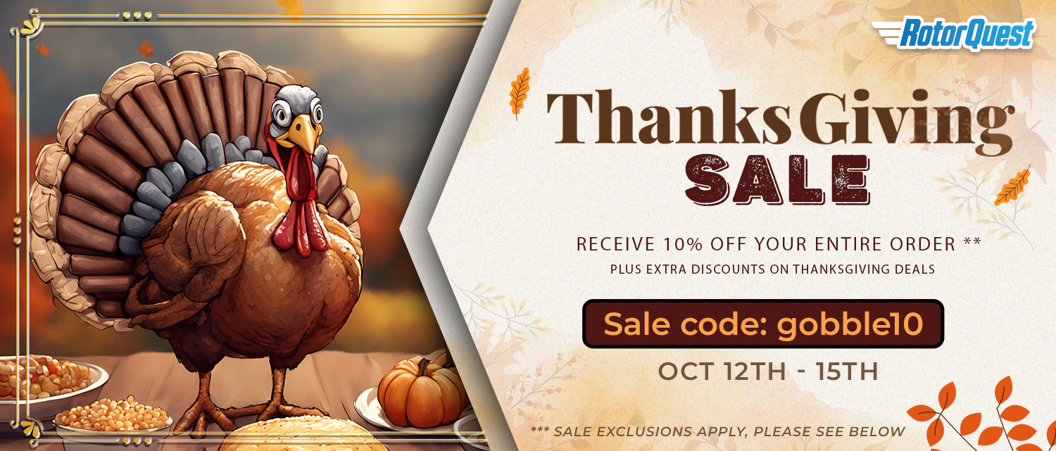 Thanksgiving Weekend Sale! 🦃 Rotorquest Inc.