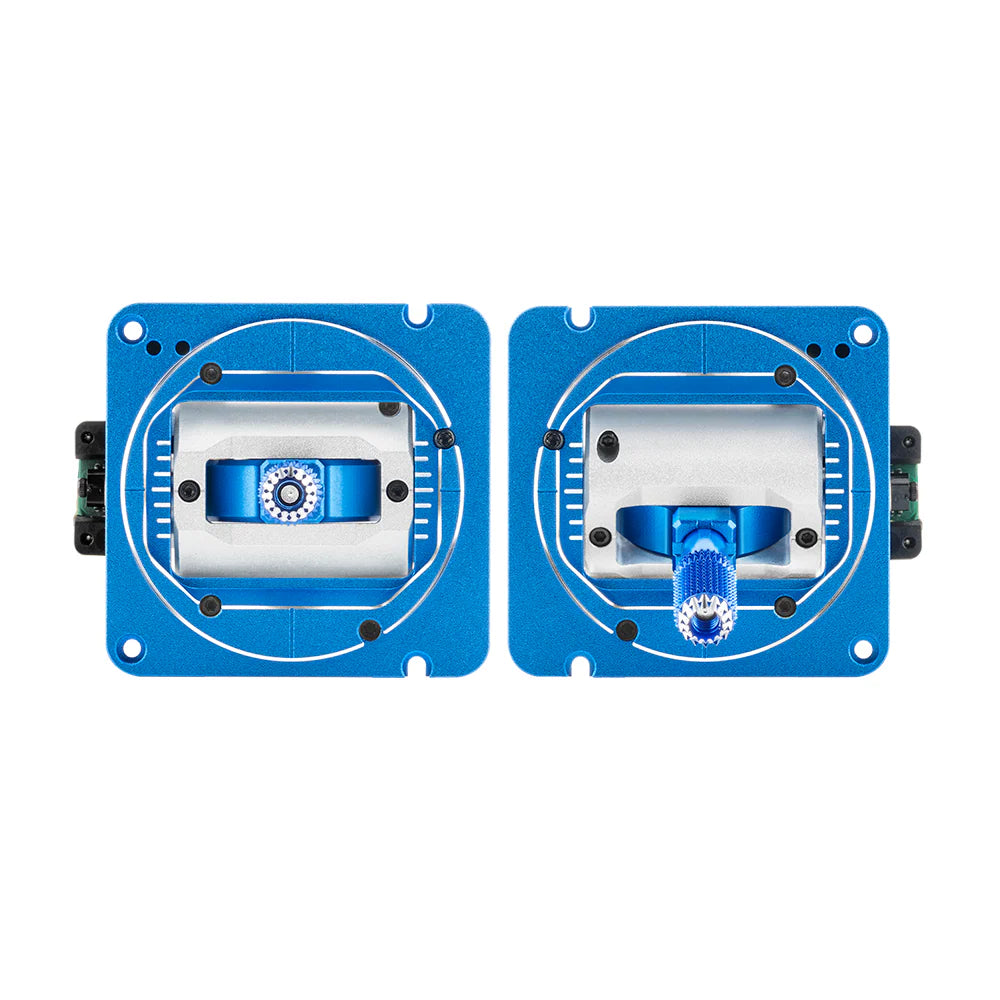 AG02 CNC Hall Gimbals for TX15 & TX16S & Boxer Radio - Blue