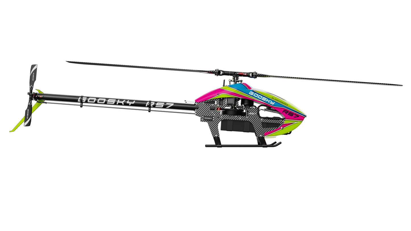 Goo-Sky Legend RS7 Helicopter Kit (With Blades) - Yellow