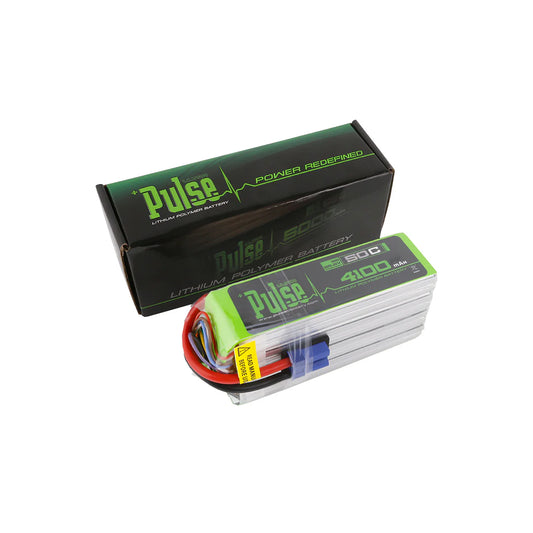 PULSE 4100mah 50C 29.6V 8S LiPo Battery - EC5 Connector