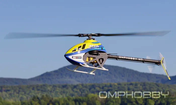 OMPHobby M7R Helicopter Kit - Solar Yellow