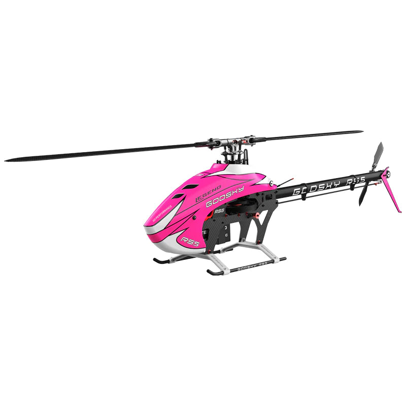 Goosky Legend RS5 Helicopter Kit w/ AZ Blades - Pink