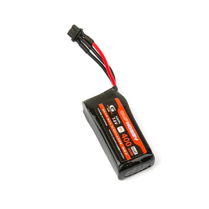 OMPHOBBY 7.6V 2S 50C 400mAh LiHV Battery - M1 V3 Pro
