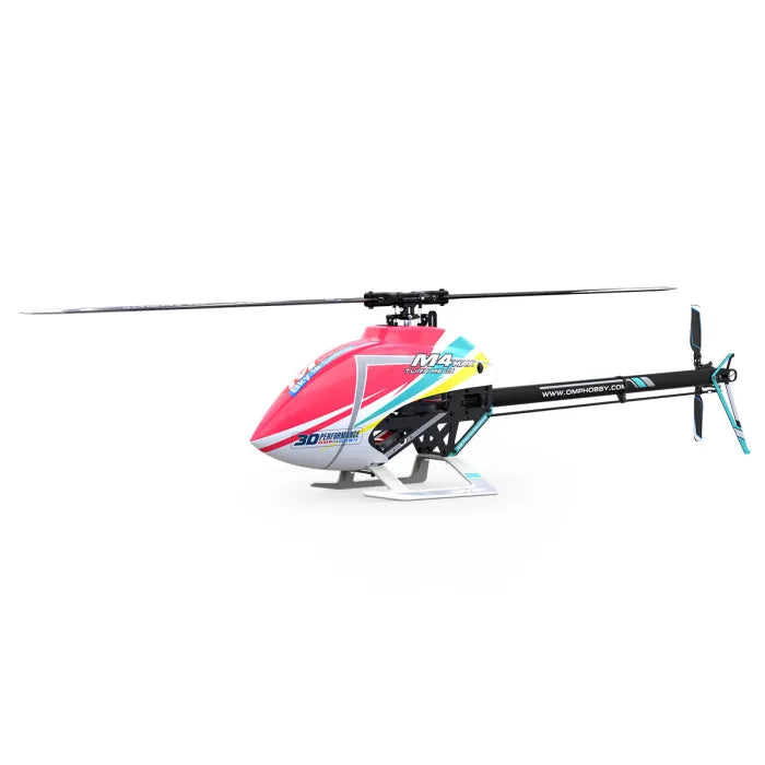 OMP M4 MAX Helicopter Kit - Begonia Pink