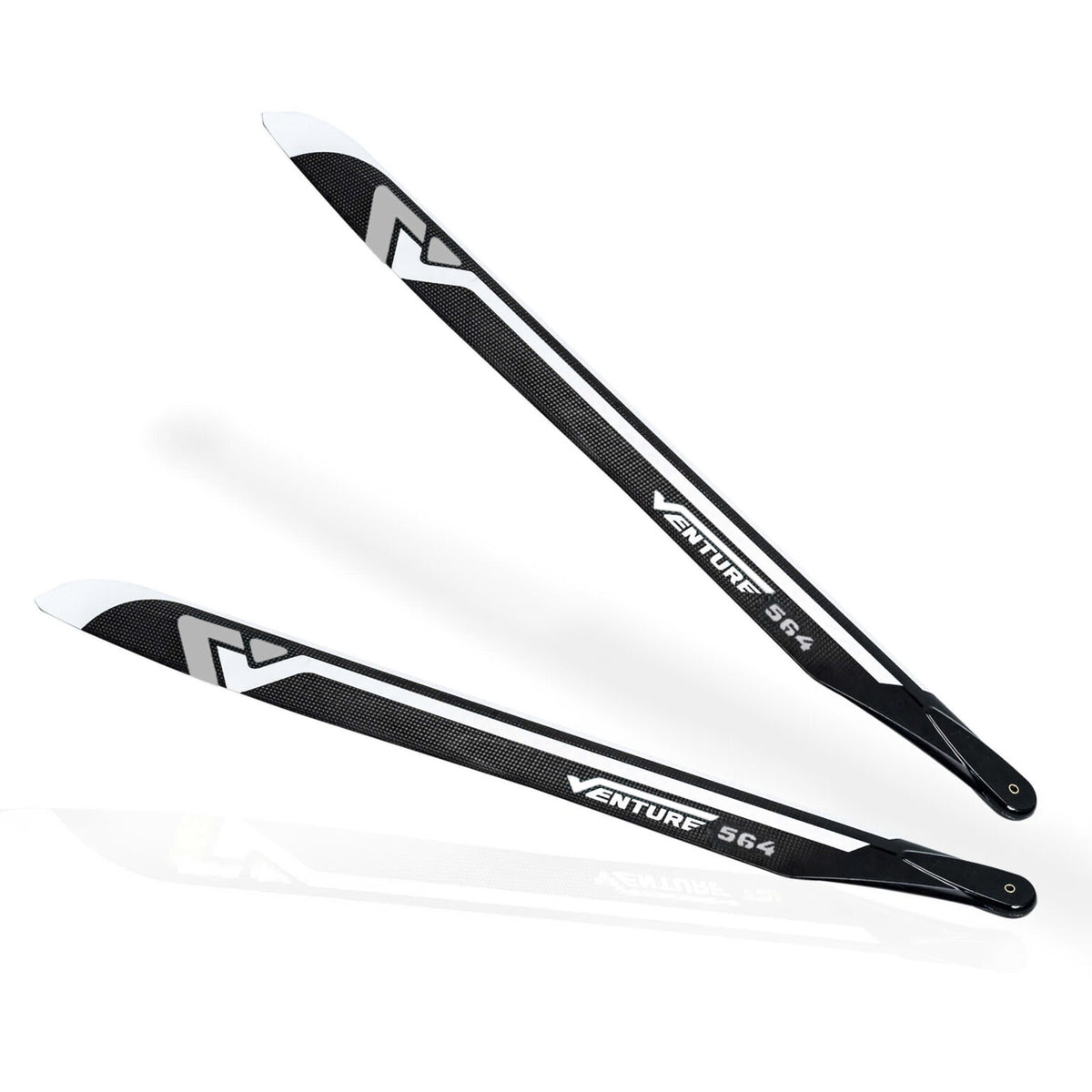 VENTURE 564mm Premium CF Blades – Silver