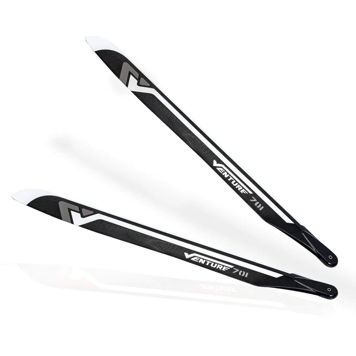 VENTURE 701mm Premium CF Blades – Silver