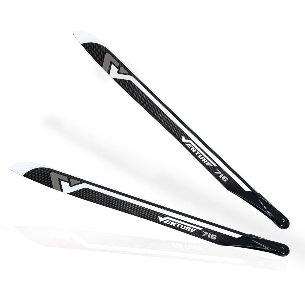 VENTURE 716mm Premium CF Blades – Silver