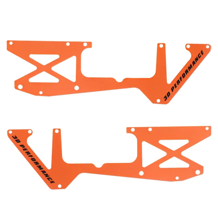 OMPHOBBY M2 V3 PRO Painted Lower Frame Sides (Set) - Orange
