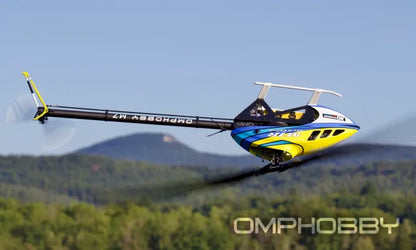 OMPHobby M7R Helicopter Kit - Solar Yellow