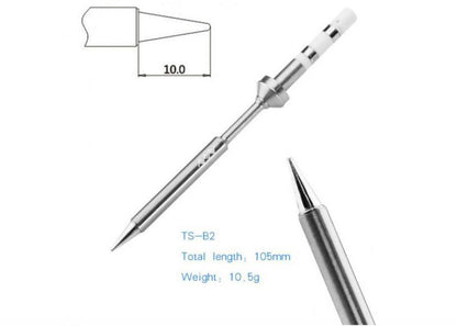 SEQURE TS-B2 Soldering Iron Tip (Compatible with TS/SQ Irons)
