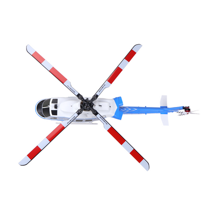 Goosky E2 UH-1Y Blue/White GPS Scale Helicopter RTF w/ Carrying Case