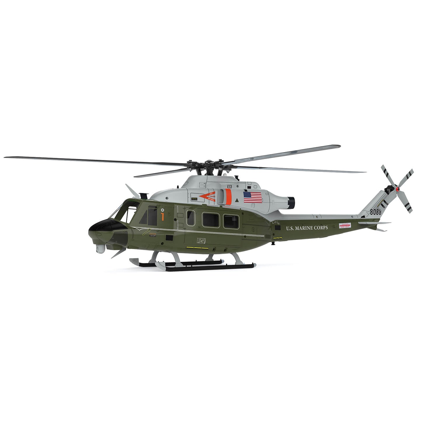 Goosky E2 UH-1Y Marine One GPS Scale Helicopter – BNF w/ Carrying Case