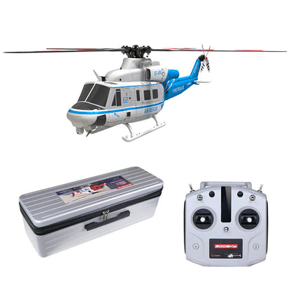 Goosky E2 UH-1Y Blue/White GPS Scale Helicopter RTF w/ Carrying Case