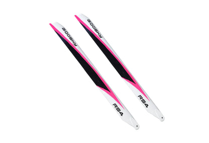 Goosky RS4 Carbon Fiber 390mm Main Blades - Pink