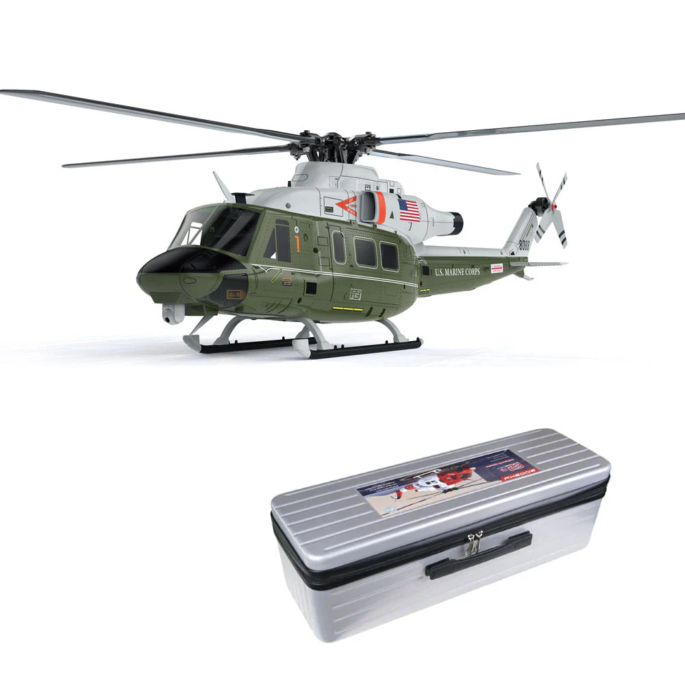 Goosky E2 UH-1Y Marine One GPS Scale Helicopter – BNF w/ Carrying Case