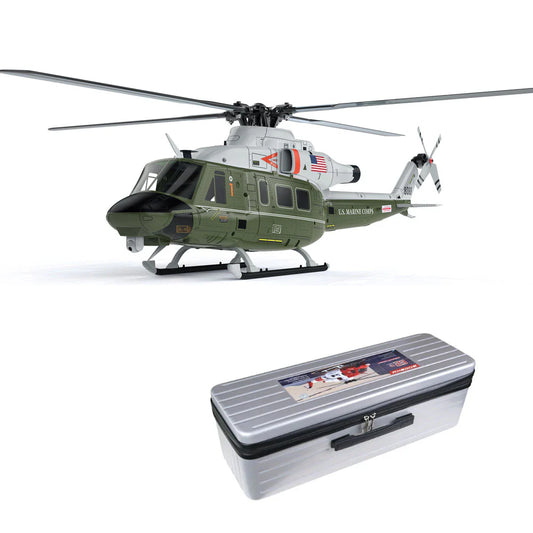 Goosky E2 UH-1Y Marine One GPS Scale Helicopter – BNF w/ Carrying Case