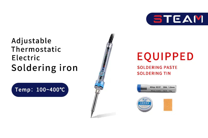 SteamRC Thermostat Soldering Iron 60W Suit