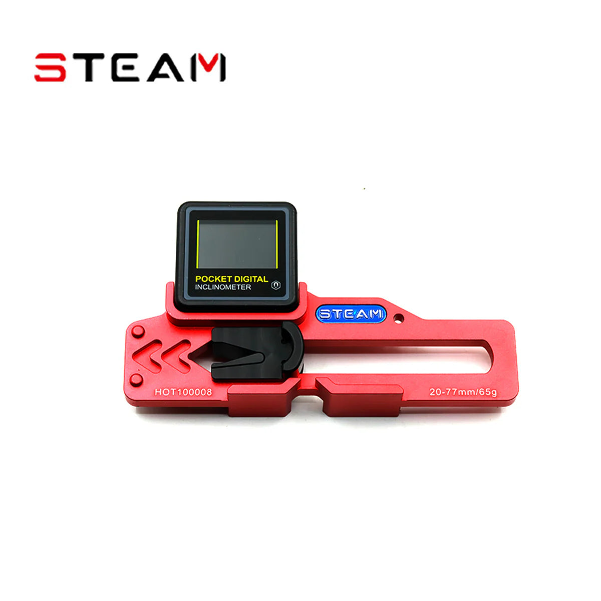 SteamRC Third-generation Smart Digital Pitch Gauge - Red
