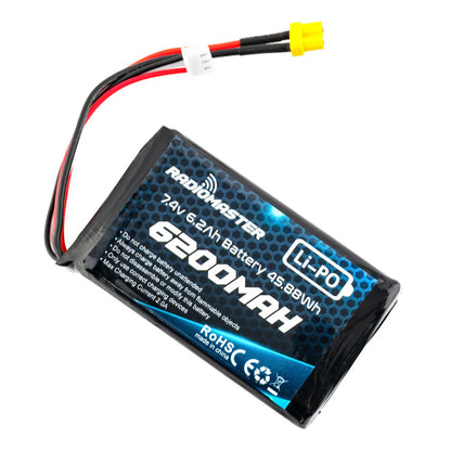 Radiomaster 2S 7.4V 6200mAh Lipo Battery - TX15/TX16S *** Pre-order
