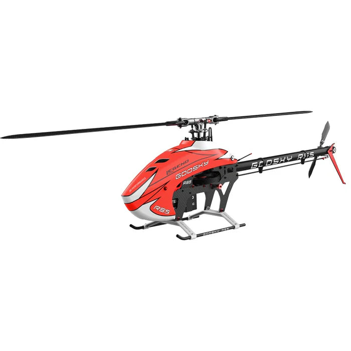 Goosky Legend RS5 Helicopter Kit w/ AZ Blades - Orange