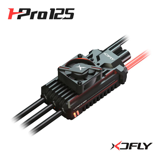 XDFly HPro 125A SBEC ESC 3–8S (500–550 Class Helicopters)