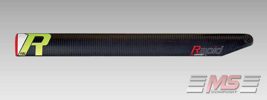 MS Composit CFC Main Blades 69 Cm/12/5 RAPID FBL