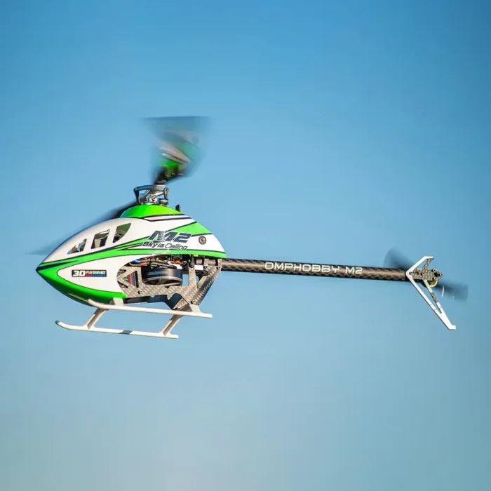 OMPHobby M2 V3 Sport BNF w/ ELRS (Green)