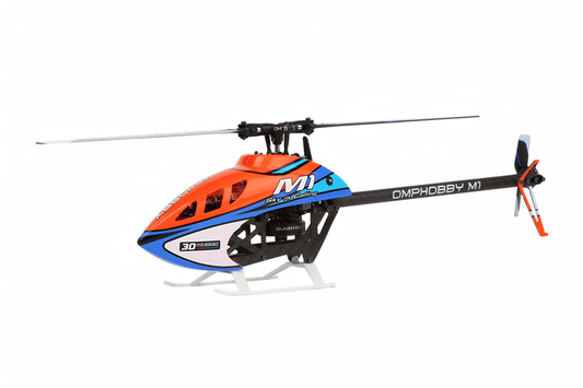 OMPHobby M1 V3 Pro BNF Helicopter (Cosmic Orange)