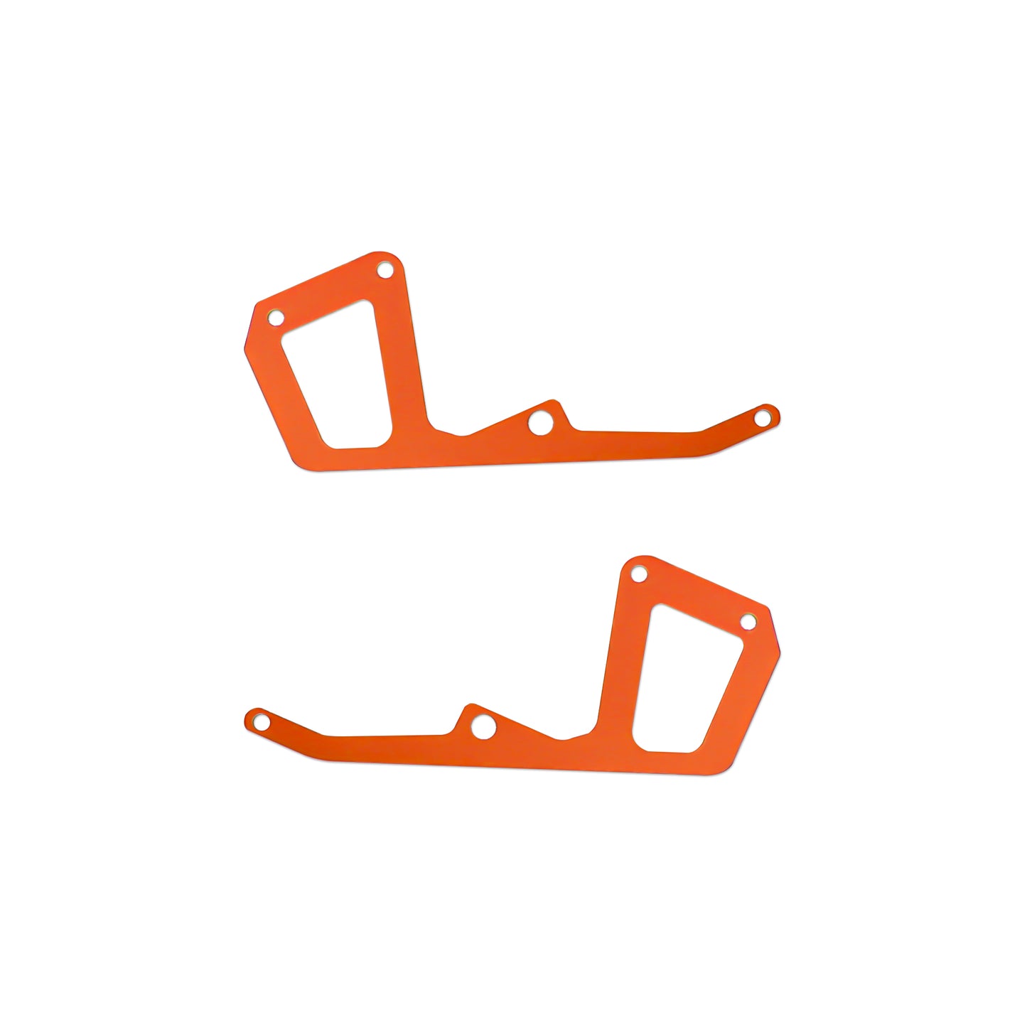 OMP M2 V3 Pro Frame Rear Carbon Reinforcement Plate - Orange