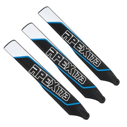OMPHOBBY M2 V3 Apex 173 mm Main Rotor Blades (3 pcs)
