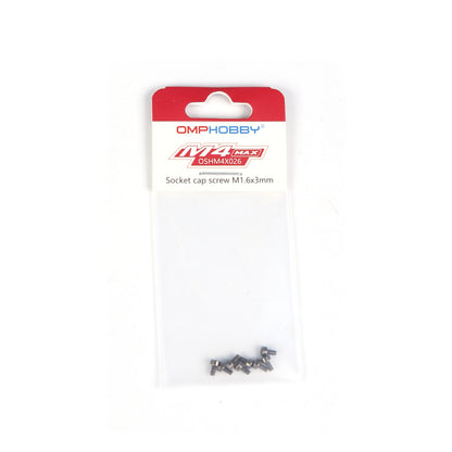Socket cap screw M1.6x3mm - M4 Max