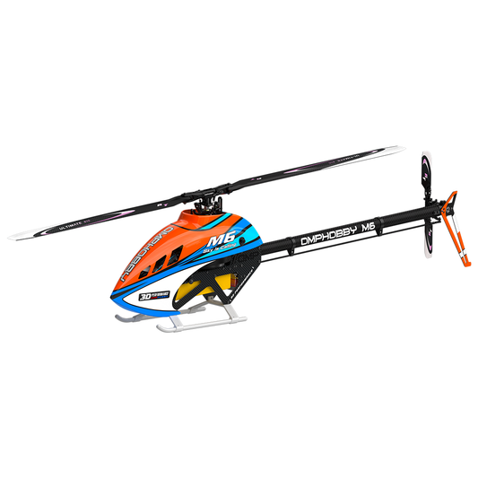 OMPHobby M6 Helicopter (with blades) - Orange
