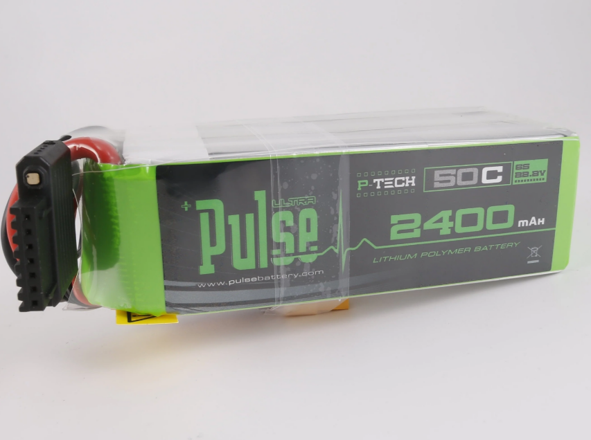 PULSE 2400mah 50C 22.2V 6S P-Tech LiPo Battery - Goblin Raw 420/420 Competition